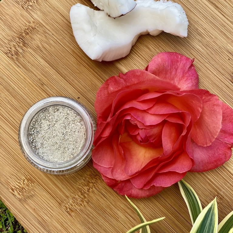 Coconut Rose Clay: Cleanser + Mask